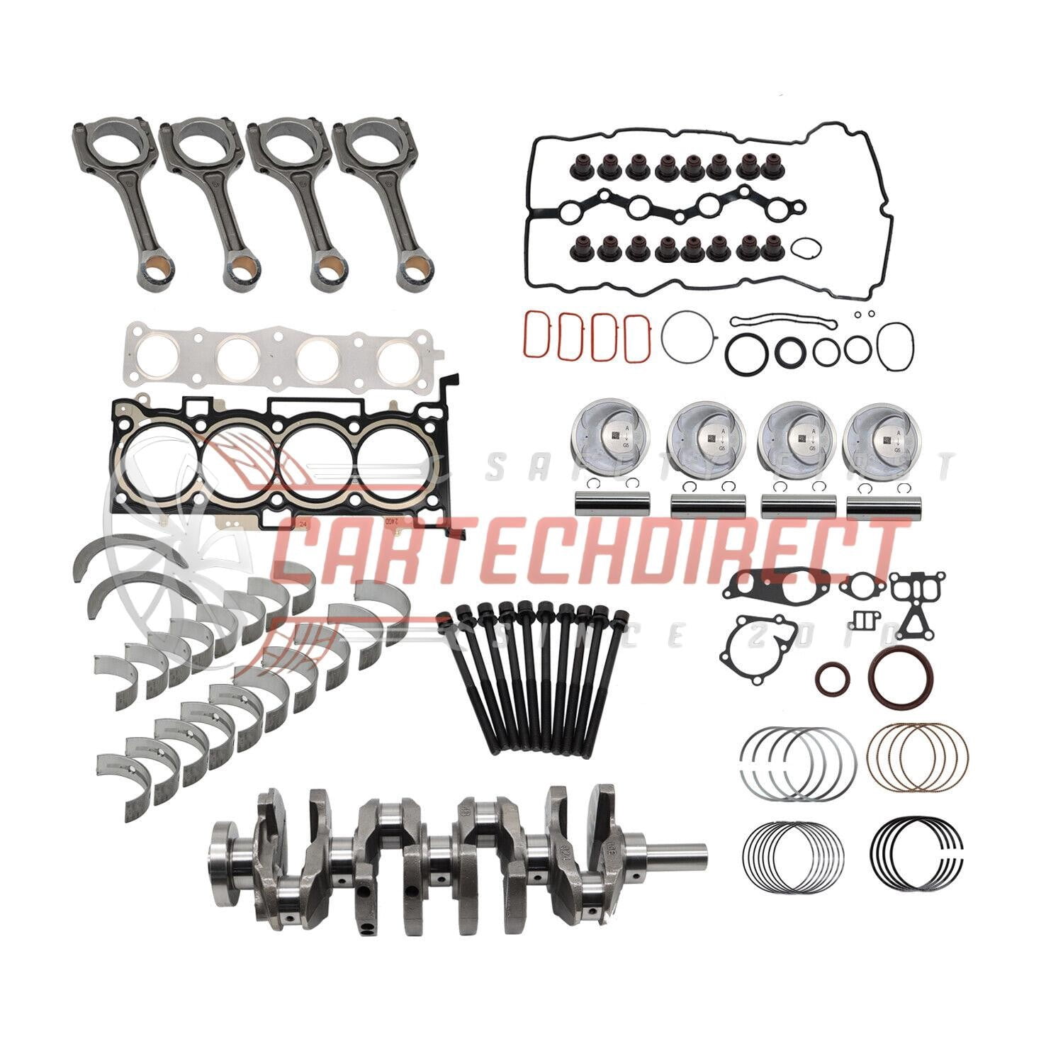 G4KJ 2.4L Engine Rebuild Kit For Hyundai Sonata Tucson Kia Optima Sportage 2.4L