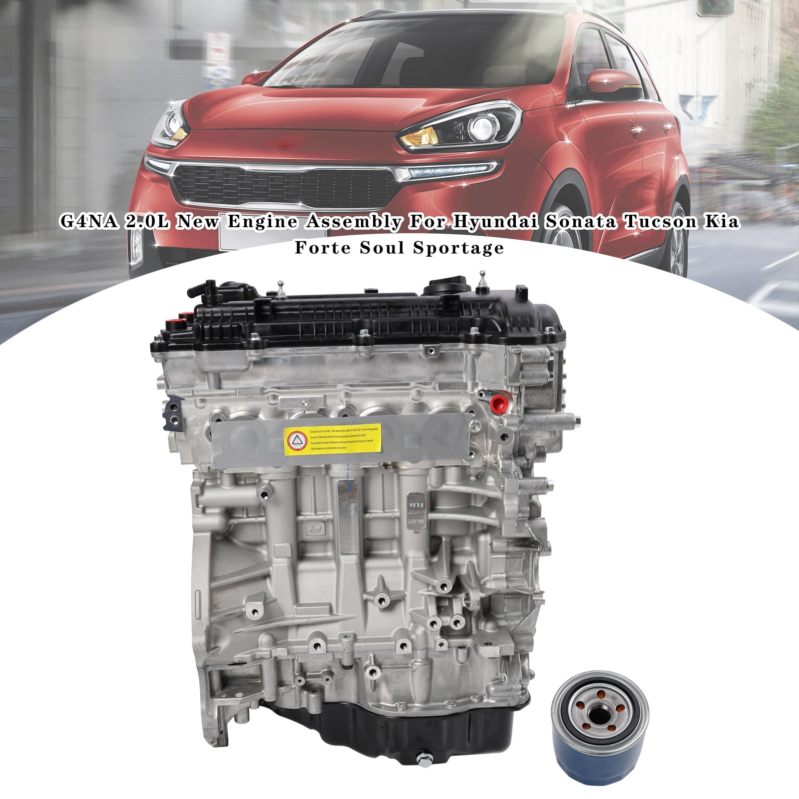G4NA 2.0L New Engine Assembly For Hyundai Sonata Tucson Kia Forte Soul ...