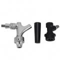 G5/8 non-adjustable quick-connect tap, beer tap, beer column tap Brass + 304 stainless steel