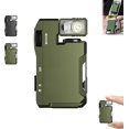 thumbnail image 1 of G5 EDC Flashlight Rechargeable, G5 Magnetic Mini Flashlight, 3 Modes 400 Lumens EDC Flashlights with RGB, 180° Rotatable Head, for Outdoor, Home, Car Repair, Emergency (Green 1PC), 1 of 9