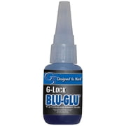 G5 G-Lock Blu-Glu Clear Drying Glue, Blue, 07 oz