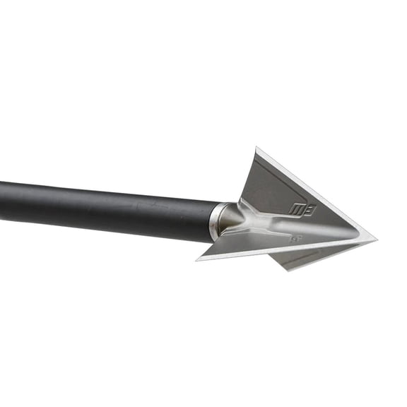G5 Outdoors Montec M3 125 Grain Crossbow Broadhead, Stainless Steel, 1 1/16" Cutting Diameter, 3 Pack (M612)