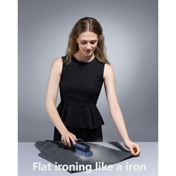 G5 Pro Smart Handheld Steamer for Clothes – Global Voltage Adaptation (100-240V), 1200W Palm-Sized & Lightweight (1lb), Dual Steam Modes, Easy Wrinkle Remover, Auto Shut-Off for Travel & Home(BLUE)