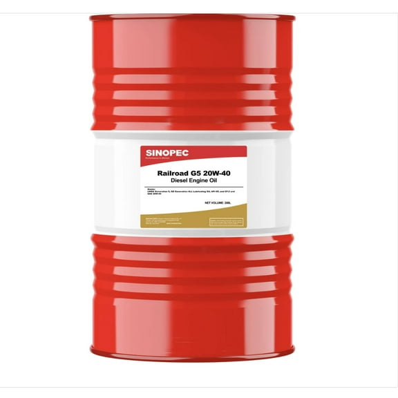 G5 Railroad Locomotive Engine Oil 20W40 - 55 Gallon Drum