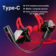 thumbnail image 1 of G5 Type-C In-Ear Wired Earphone No Delay Gaming Headset with Microphone,Black, 1 of 7