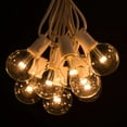 thumbnail image 1 of G50 LED Warm White String Lights with White Wire, 1 of 8
