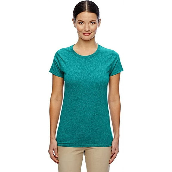 G500L Gildan Ladies Heavy Cotton T-Shirt Antiq Jade Dome 3XL