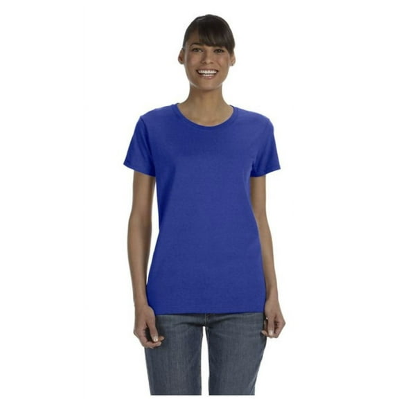 G500L Gildan Ladies Heavy Cotton T-Shirt Cobalt 3XL