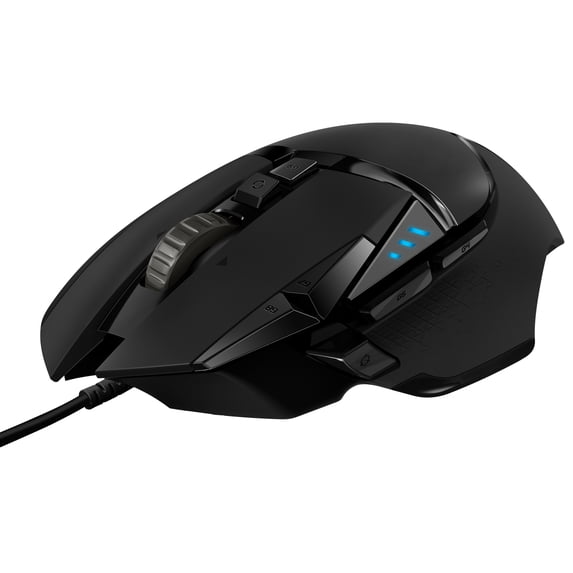 G502 High Performance RGB Gaming Mouse with 11 Programmable Buttons and Personalized Weight and Balance Tuning with (5) 3.6g Weights