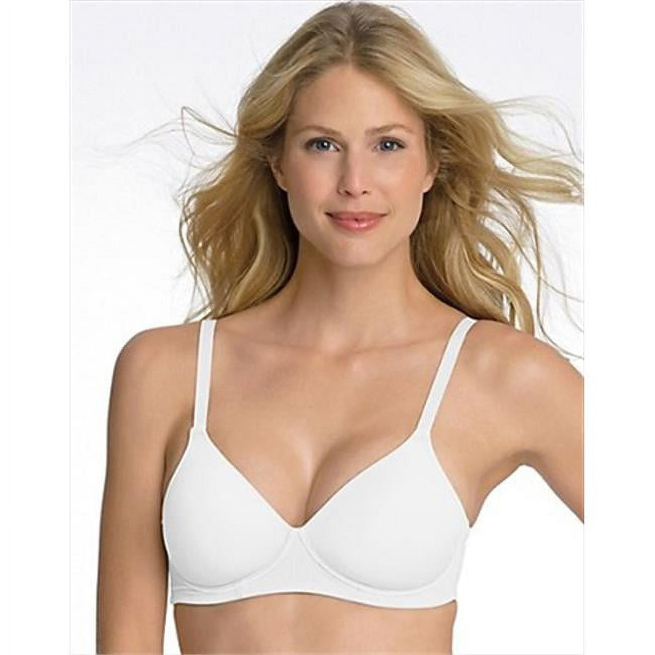 G510 Concealing Petals Wirefree Bra Size 40D, White