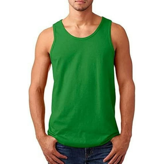 G520 Gildan Adult Heavy Cotton Tank Turf Green XS