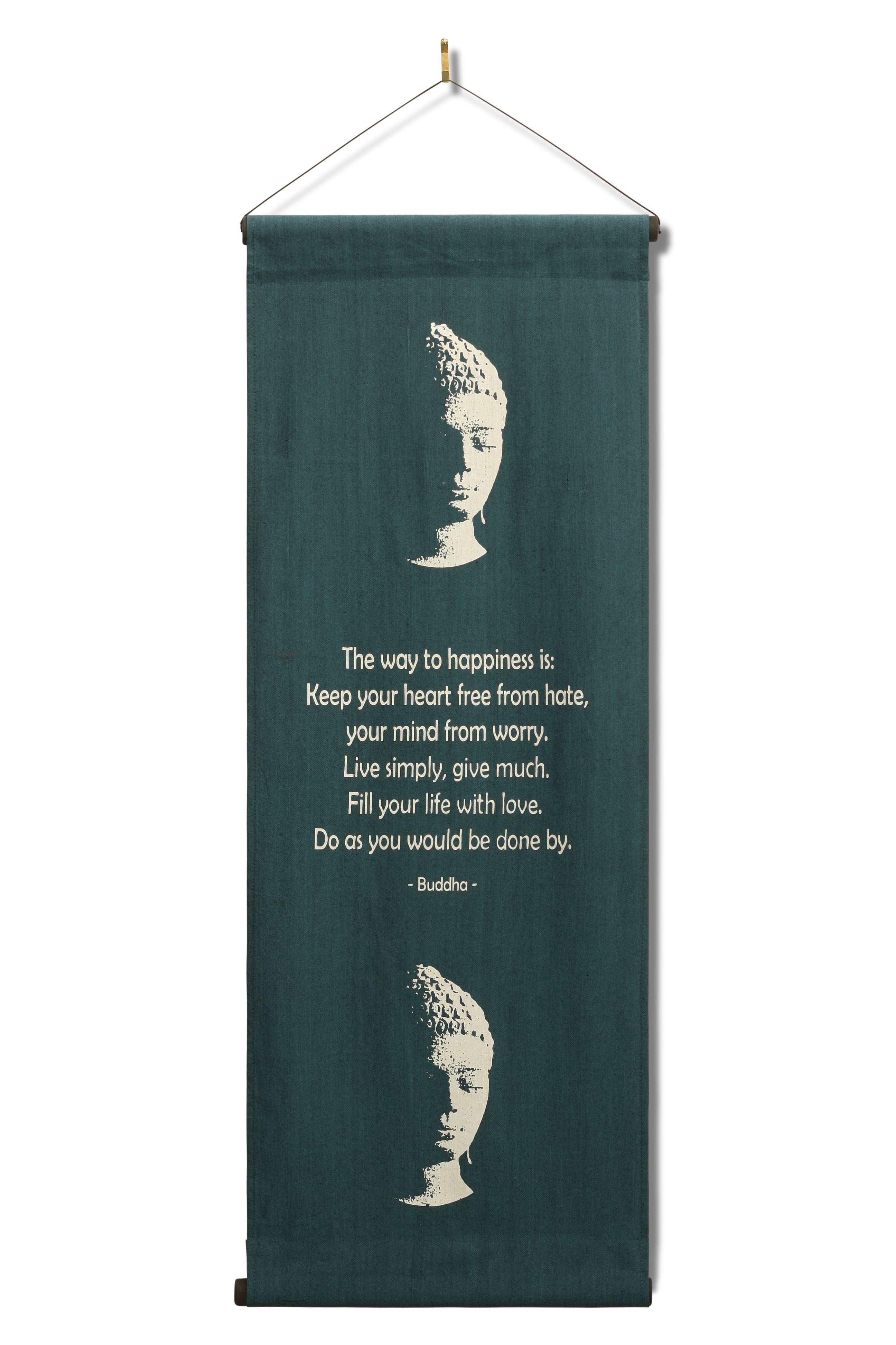 G6 Collection Inspirational Wall Hanging Scroll "Buddha - The Way To ...