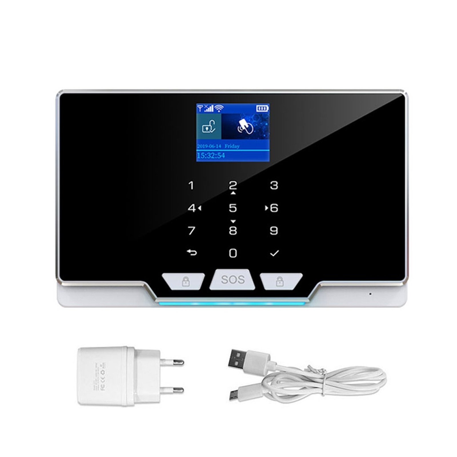 G60 Tuya WiFi Security Alarm System Camera PIR Motion Door Sensor Siren