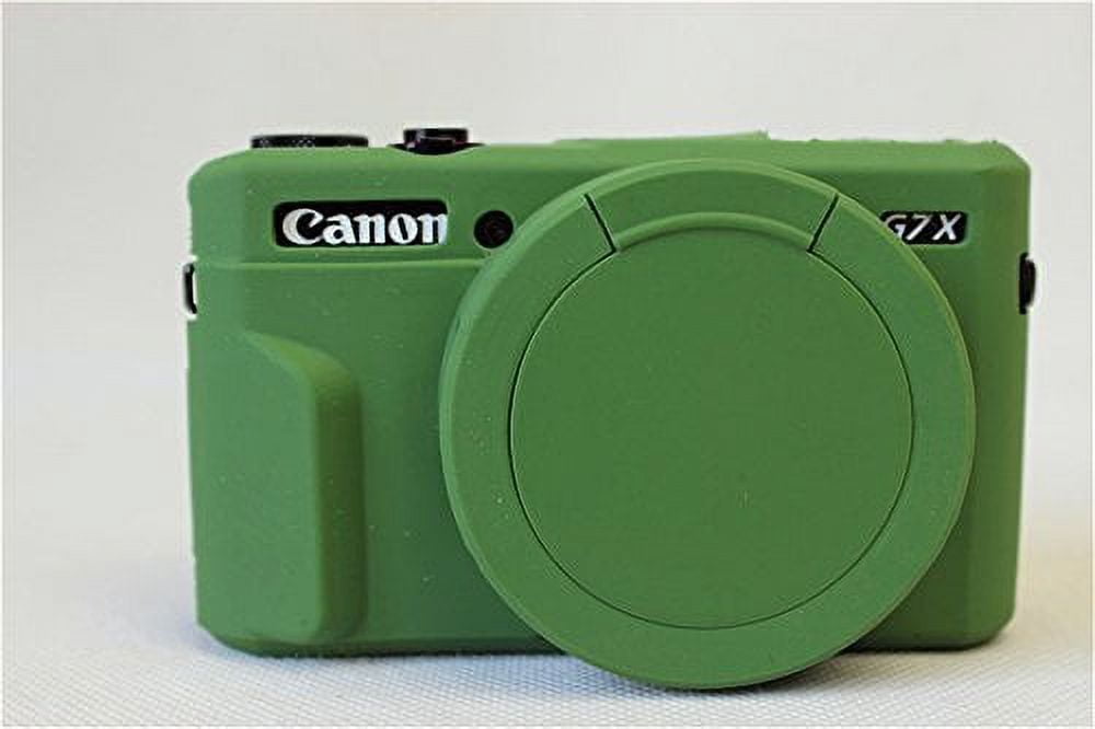 Étui De Protection En Silicone Pour Canon G7X Mark II (G7XII) - Housse Intégrale Souple, Accès Aux Boutons, Léger Et Antidérapant
