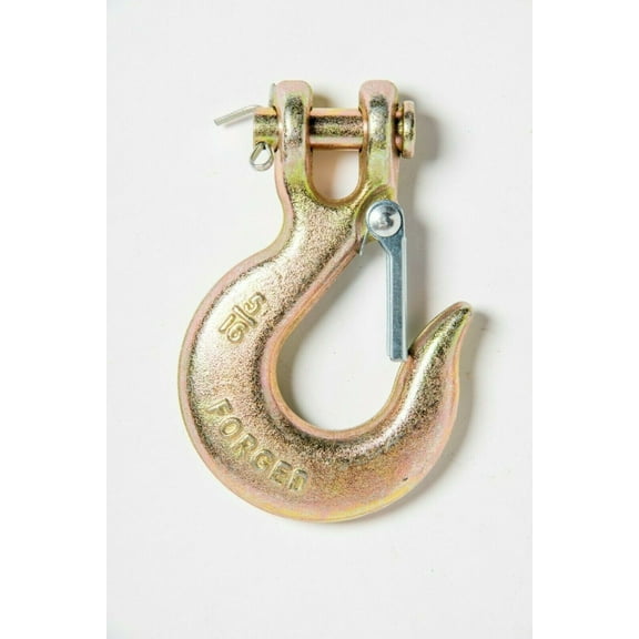 G70 5/16" Clevis Slip Hooks f Tow Truck Chain Flatbed Truck Trailer Tie Down