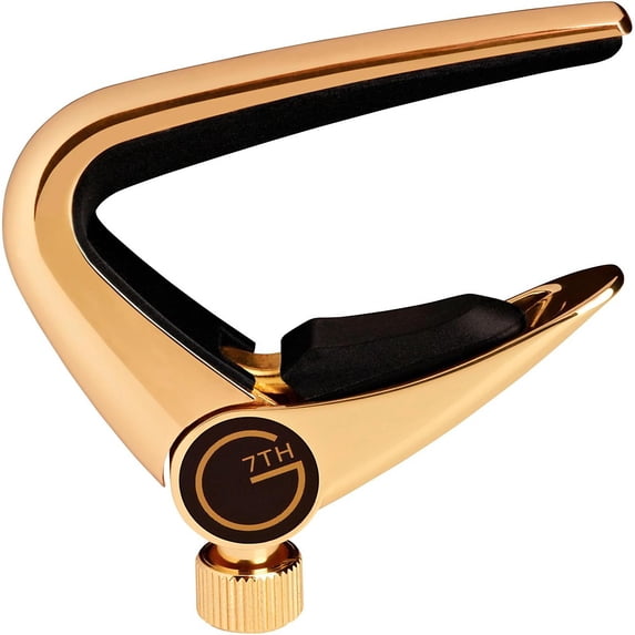 G7th Newport 6 String Capo Gold Plated