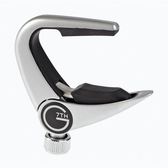 G7th Newport Partial Capo #3 Silver