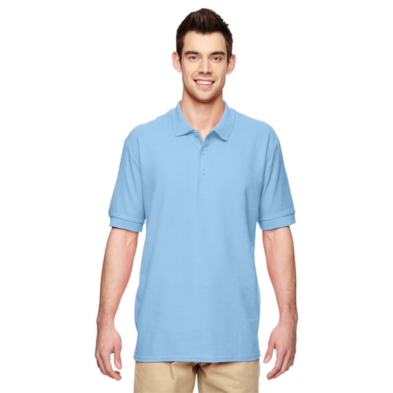 G828 Premium Cotton Sport Shirt -Light Blue-X-Large