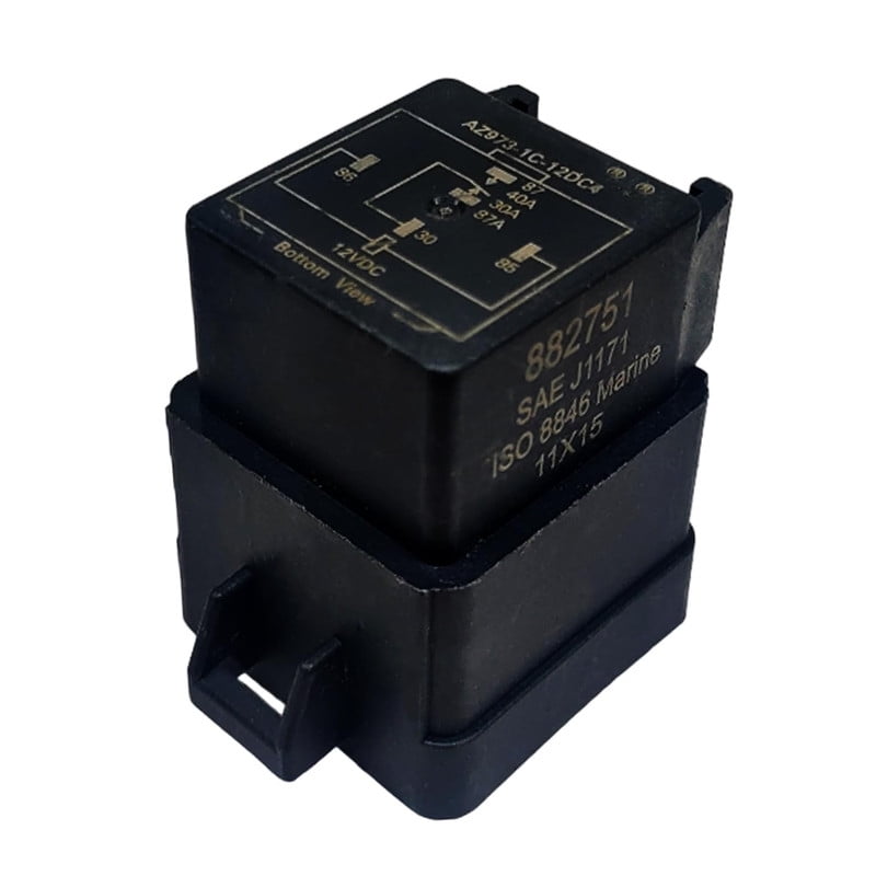 Relè Auto SPDT 896H-1CH-S1-R1 12V 30A 5 Pin – Mini ISO A Innesto Rapido - 6