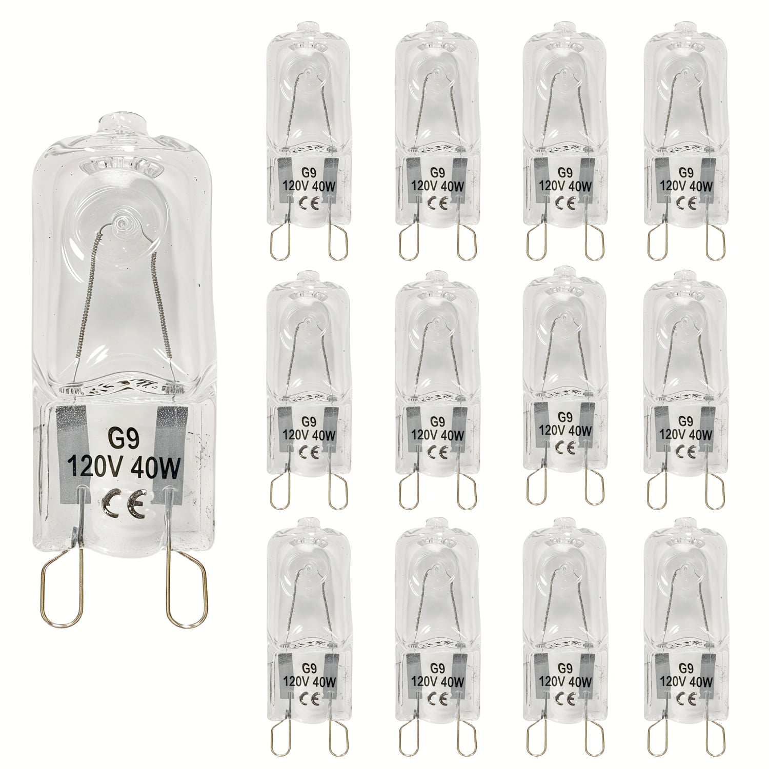 Ampoules Halogènes G9 40 W T4 Ampoules Halogènes G9 Base G9