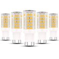 G9 LED Bulb 40W Equivalent, NoFlicker Chandelier Lighting 450LM, CRI