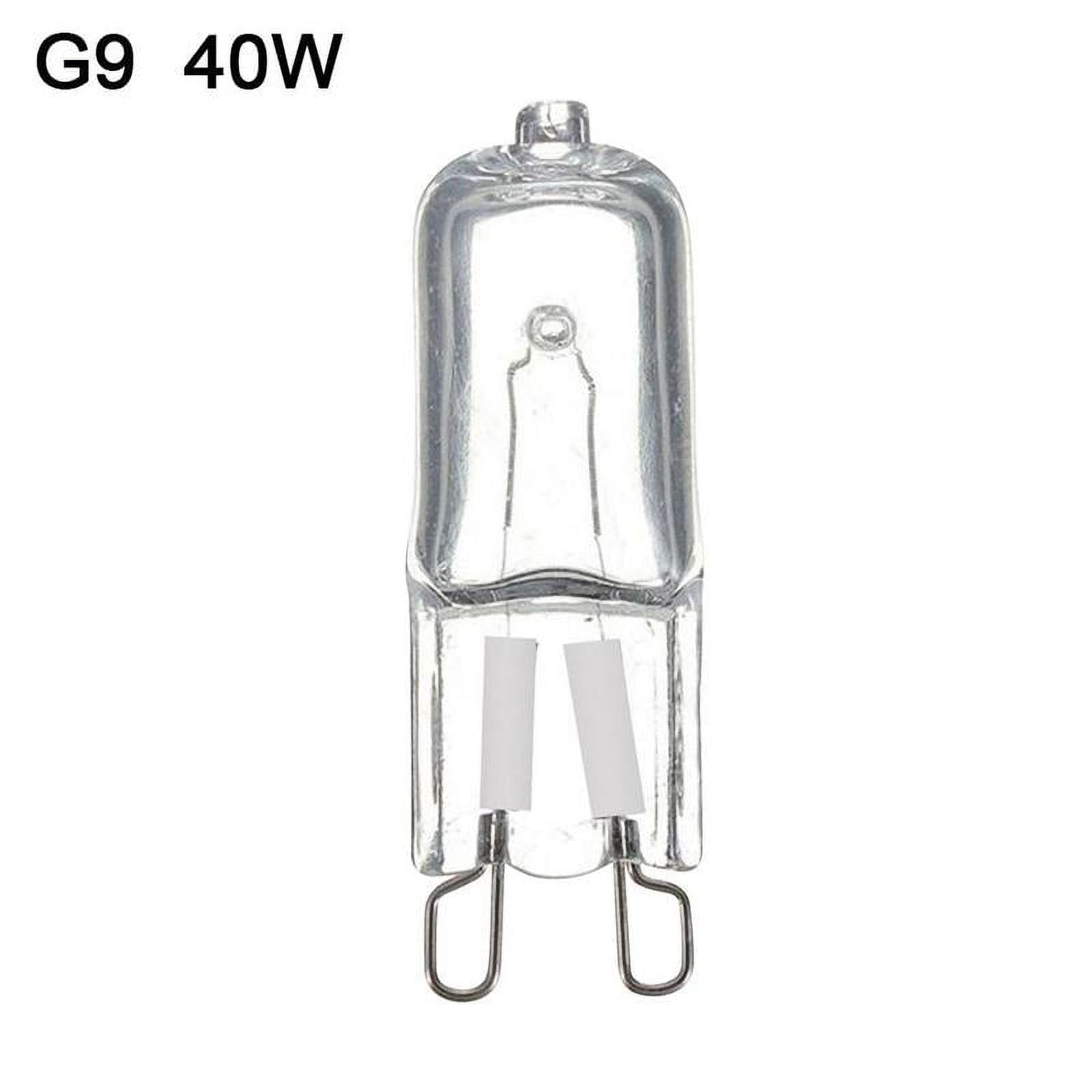 G9 LED Bulb Dimmable 40W Bi-Pin Base Halogen Bulb 1500-2000H F9I7 ...