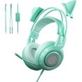 G951S Green Gaming Headset with Microphone for PS4, PS5, Xbox One, PC