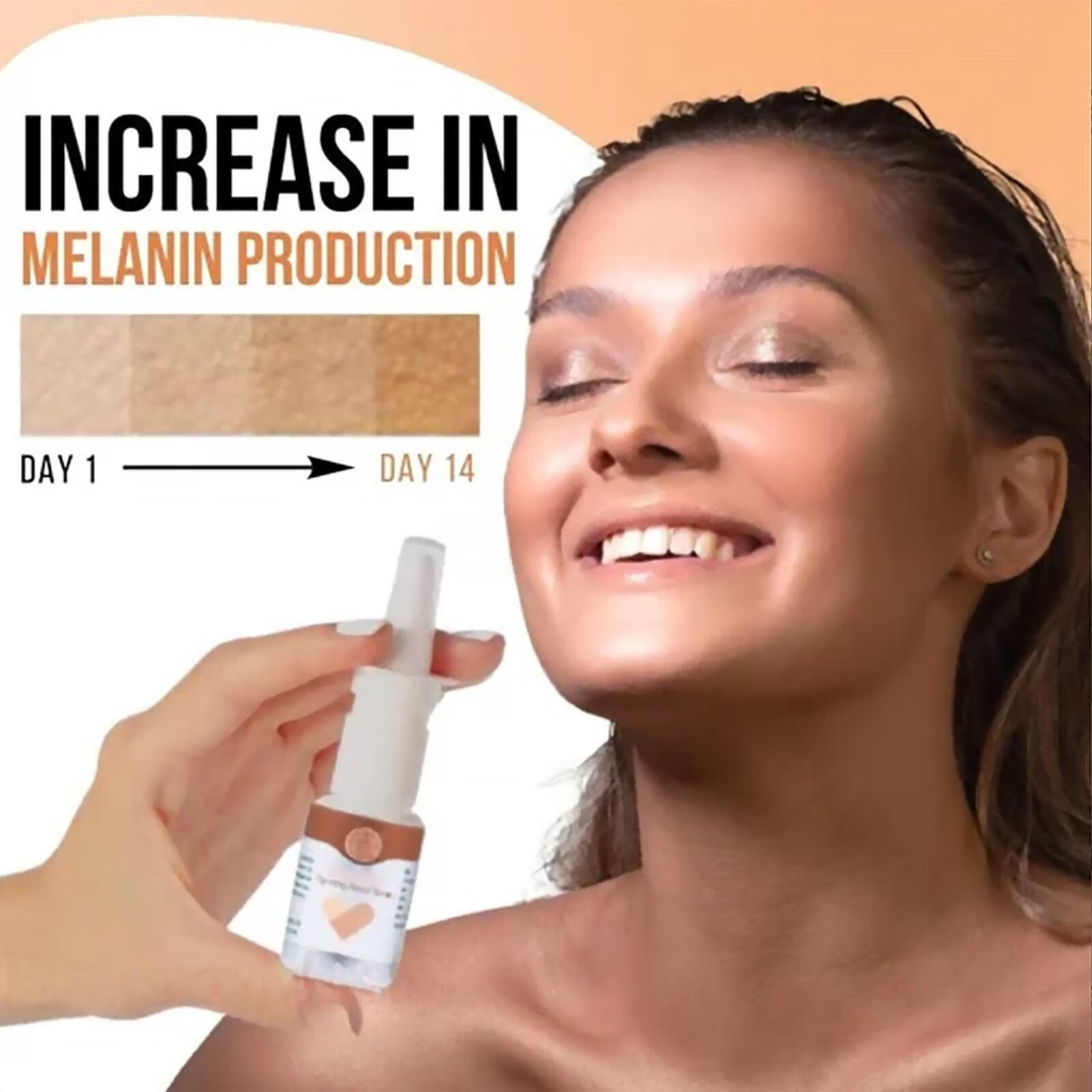 GA Black Nose Spray Helps to Sun and Beautify The Skin Self Tanning and