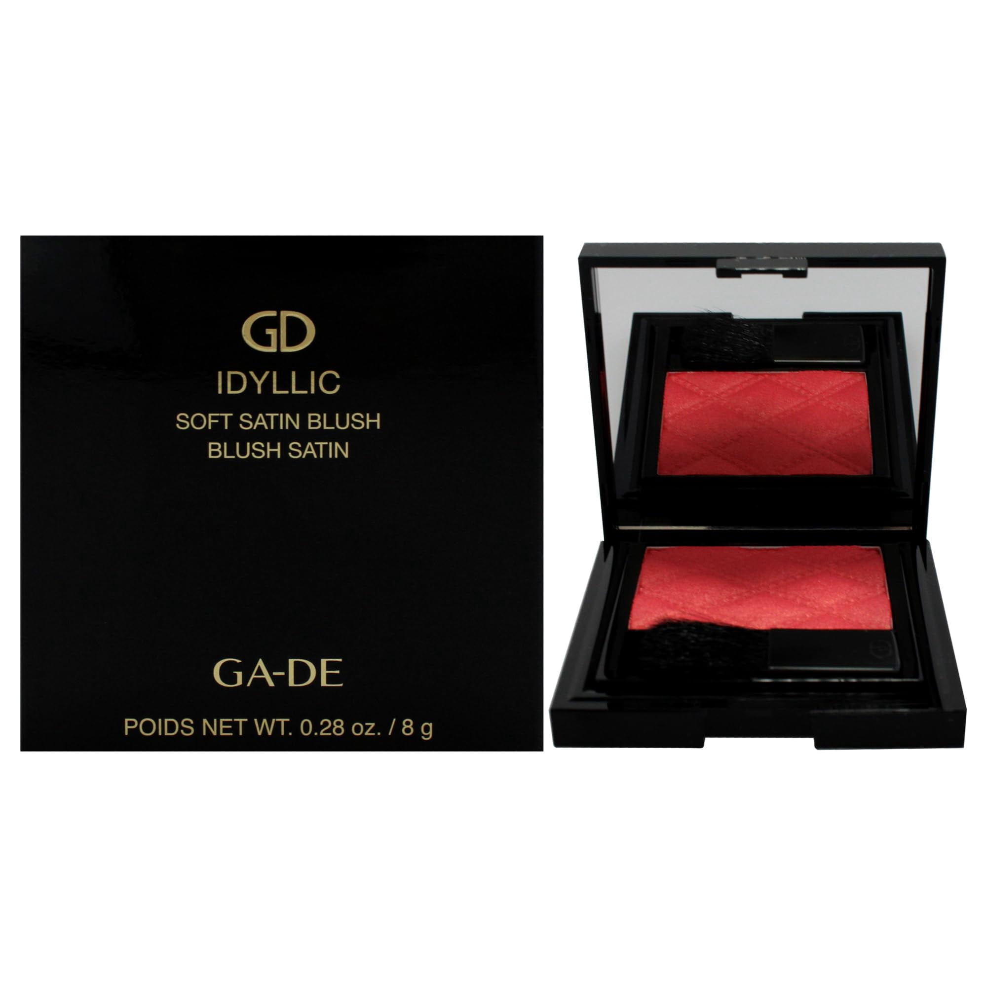 GA-DE Idyllic Soft Satin Blush Powder, 47 - Makeup Powder for Cheeks ...