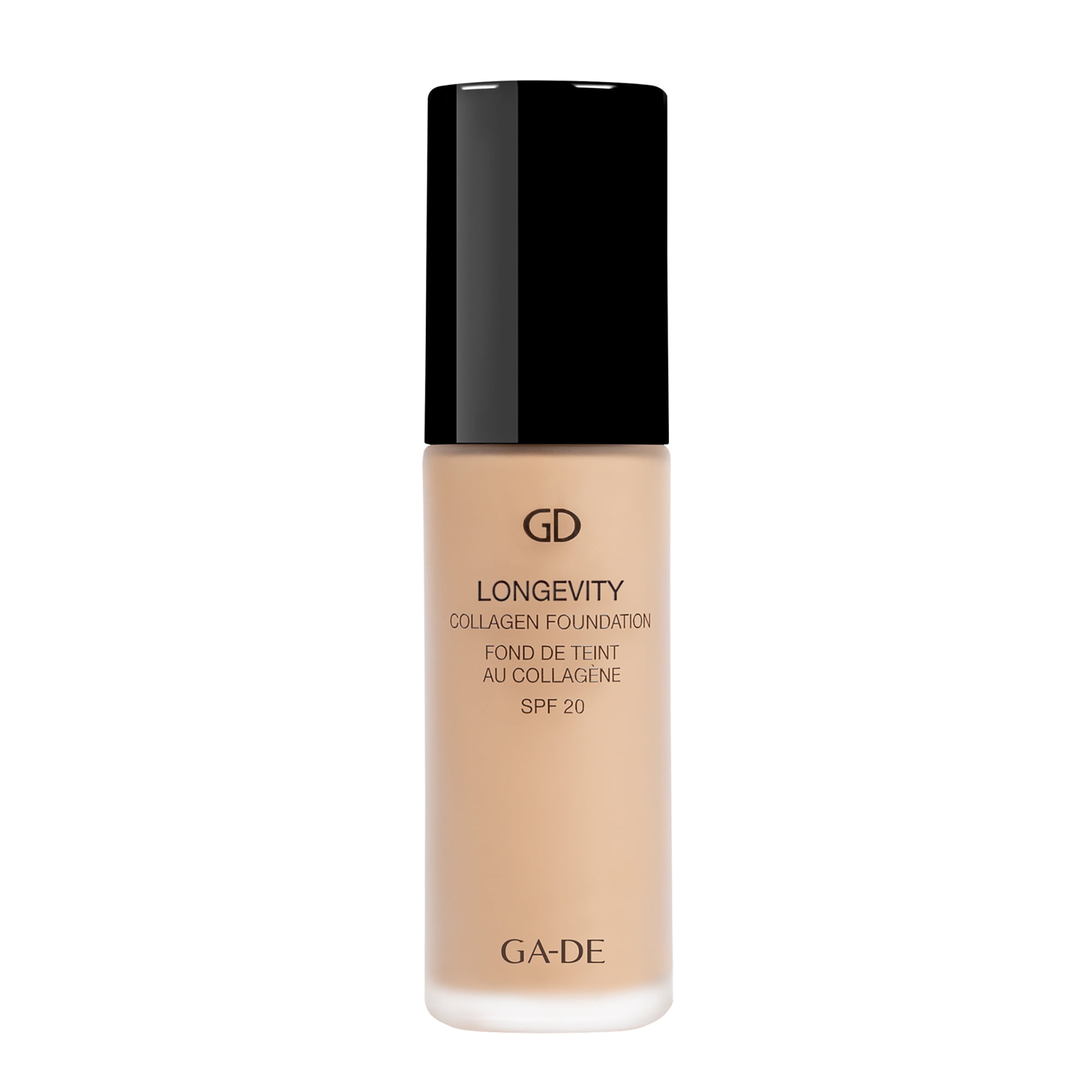 GA-DE Longevity Collagen Foundation 501, Liquid Foundation Makeup, 1 oz