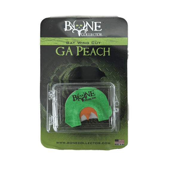 GA Peach Mouth Turkey Call by Bone Collector Game Calls, Bat Wing Cut