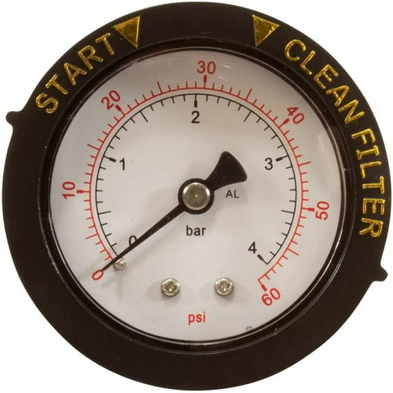 GA REAR MT 0-60PSI W/INDICATOR 190059Z