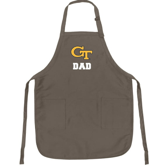 GA Tech Dad Apron Georgia Tech Dad APRONS w/ Pockets & Adjustable Neck