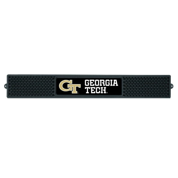 GA Tech Yellow Jackets 3.25" x 24" Drink Mat