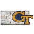 thumbnail image 1 of GA Tech Yellow Jackets 6" x 12" Mounted Key Holder, 1 of 1