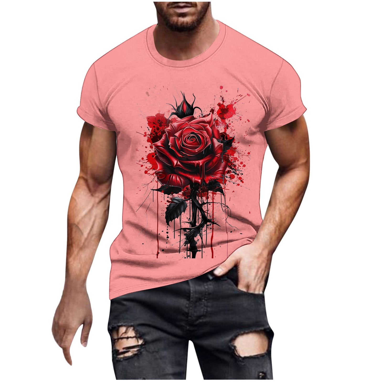 3D ROSE TSHIRTS/3DローズTシャツ セール】3D ROSE TSHIRTS/3DローズTシャツ（Tシャツ/カットソー