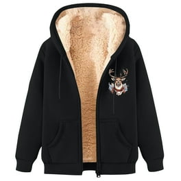 Frontwalk Men Zip Up Hoodie Heavyweight Winter Sweatshirt