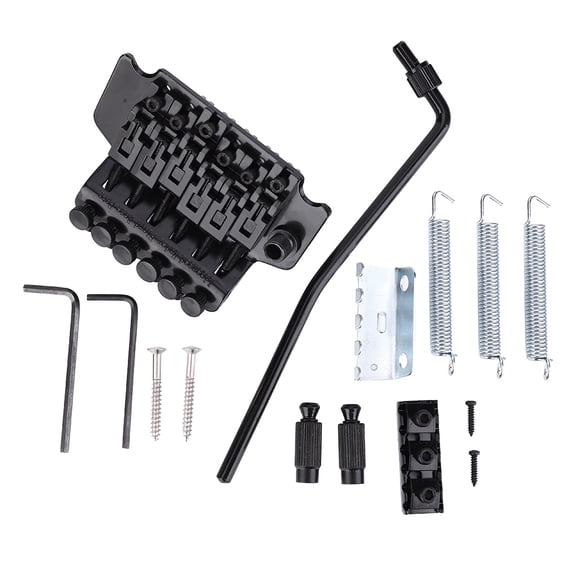 GA503BK Tremolo Bridge System Right Hand Electric Guitar Double Crank Tremolo System