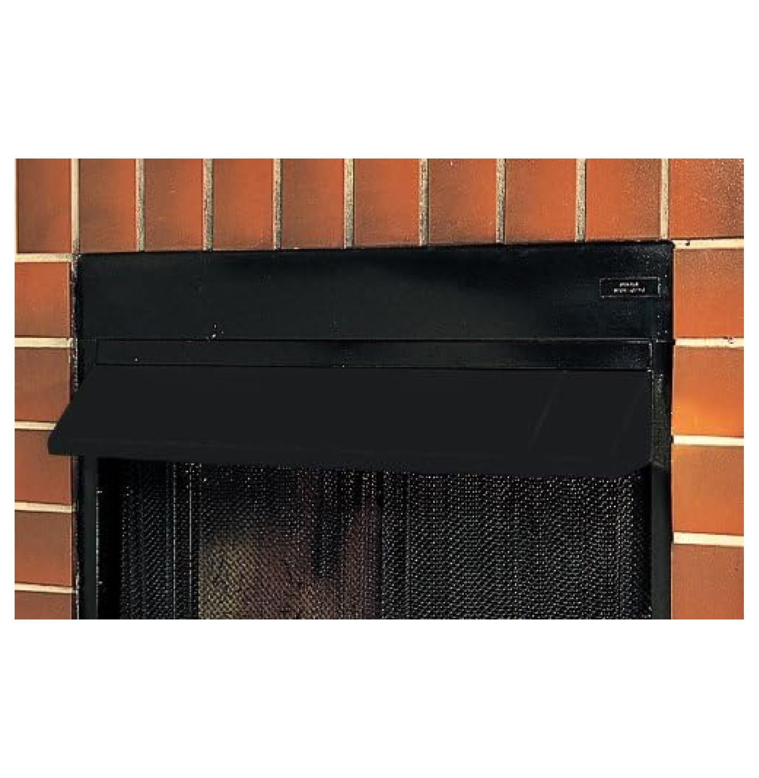 GA6050 Fireplace Hood, Black