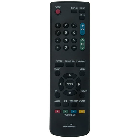 GA695WJSA Replaced Remote Control for Sharp TV LC-22LS410UT LC-42LE620UT LC-19LS40UT LC-42SB45U LC-42SB48UTA