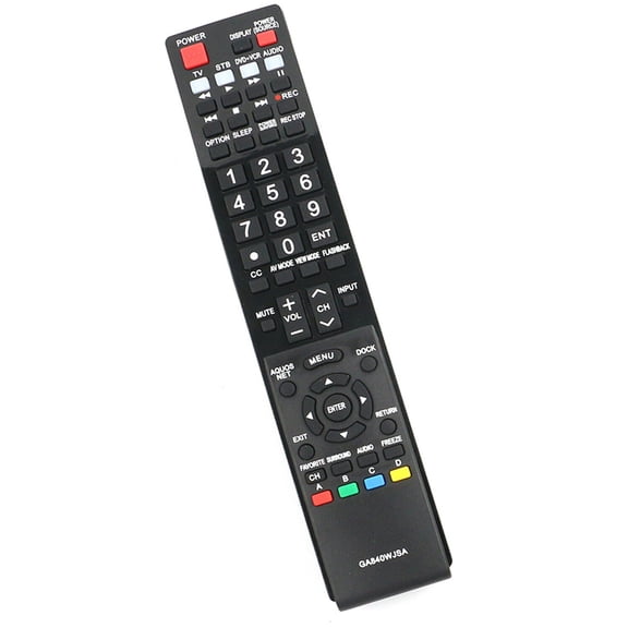 GA840WJSA New Replace TV Remote Control for Sharp Aquos LC40LE820 LC40LE820UN