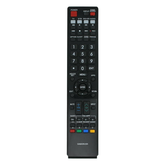 GA935WJSA Remote Control Replacement - Compatible with Sharp LC60LE632U TV