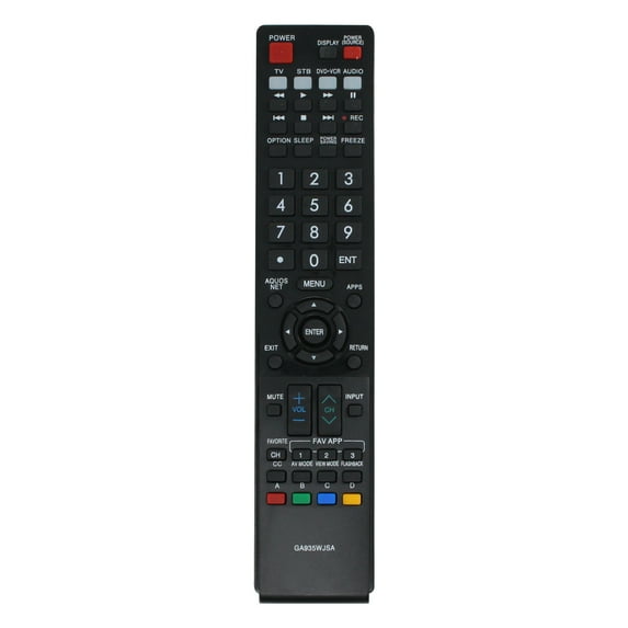 GA935WJSA Remote Control Replacement - Compatible with Sharp LC70LE732U TV