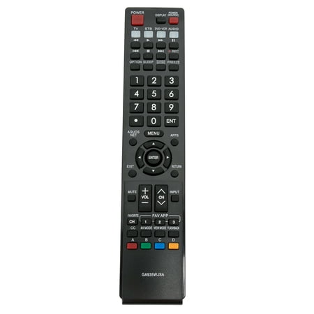 GA935WJSA Replace Remote for Sharp AQUOS TV LC-70LE734U LC-40LE830U LC-70LE733U