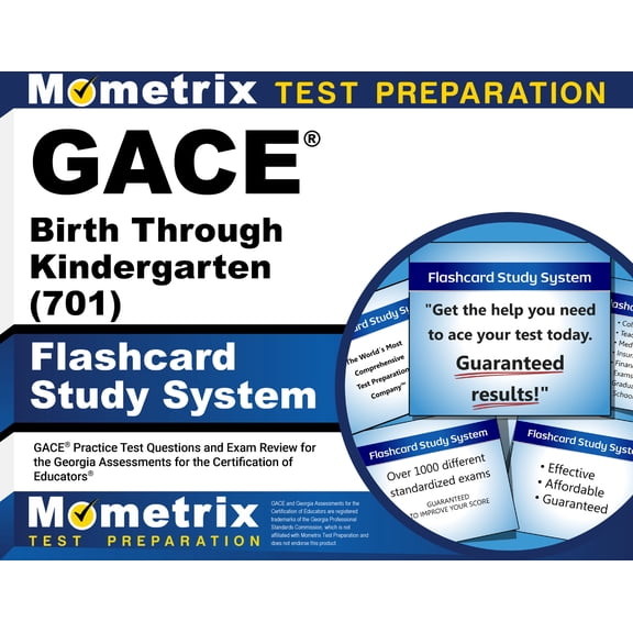 GACE Birth Through Kindergarten (701) Flashcard Study System