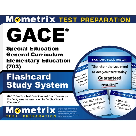 GACE Special Education General Curriculum - Elementary Education (703) Flashcard Study System