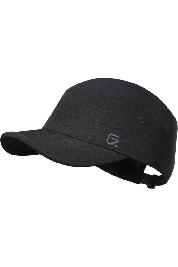 Stretch Army Cap Cadet Military Hats Flat Top Baseball Cap Short Bill Breathable