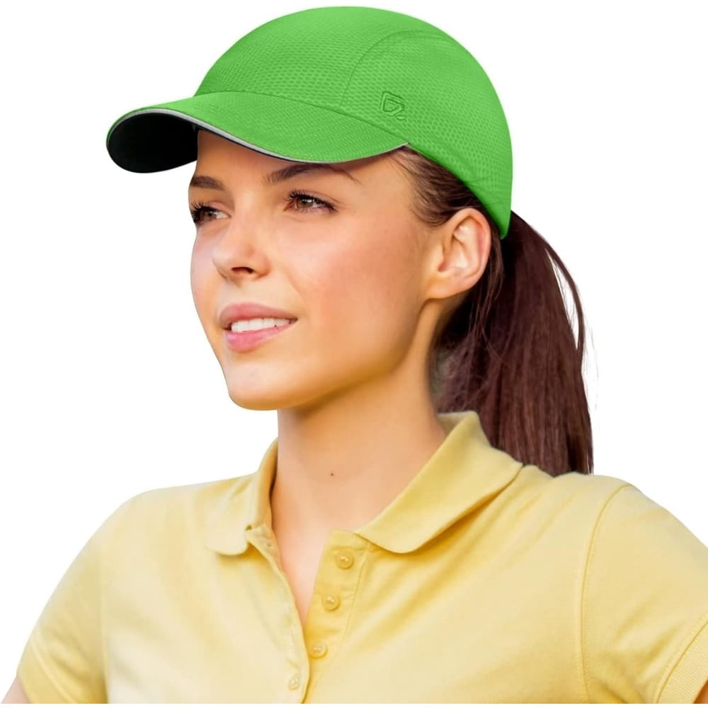 Women\'s Performance Mesh Running Cap - Lightweight Reflective Safety Hat GADIEMKENSD Women main image 3