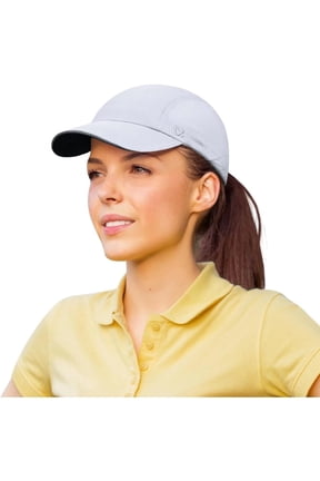 Women's Race Day Running Cap Performance Mesh Hat - Excellent Ventilation, Lightweight, Reflective Safety