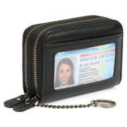 Sendefn Women Leather Wallets RFID Blocking Zip Around Credit Card ...